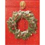 Red Door Wreath