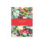 Floral Sticky Notes Hard Cover Book