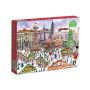 Puzzle -1000 piece: Michael Storrings Christmas Market