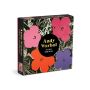 Wood Puzzle -144 pIece:  Andy Warhol Flowers