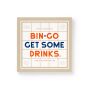 Bin-go Get A Few Drinks Bingo Book