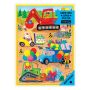 Puzzle Greeting Card - Construction Site