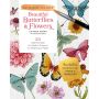 Watercolor This Book: Beautiful Butterflies and Flowers