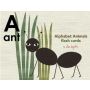 Alphabet Animals Flash Cards