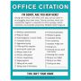 Nifty Note: Office Citation