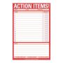 Action Items! Pad