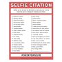 Selfie Citation Pad