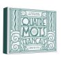 Quatre Mots Francais Notecards