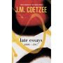 Late Essays: 2006-2017