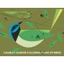 Charley Harper Birds & Words Deluxe Coloring Book