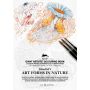 Giant Artists' Colouring Books: Artforms in Nature (Ernst Haeckel)