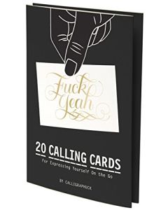 Calligraphuck Calling Cards