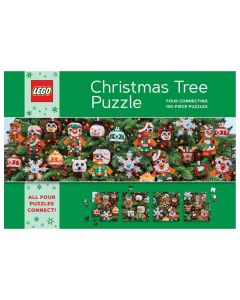 Puzzle - 400 Piece: LEGO Christmas Tree