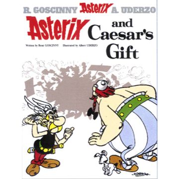 Asterix 21 (Hb): Asterix and Caesar's Gift