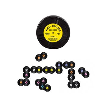 Vinyl Record Dominoes Display