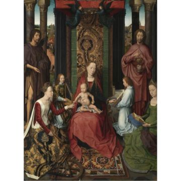 Museum Notebook -Hans Memling, Triptiek van Johannes de Doper en Johannes de Evangelist