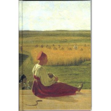 Museum notebook - Russisch landschap. Zittende Dame