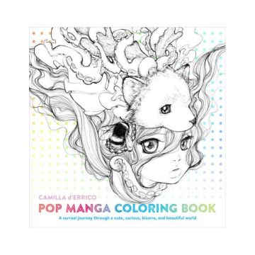 Pop Manga Coloring Book