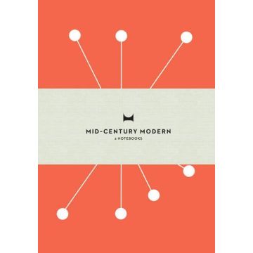 Mid-Century Modern: 3 Notebooks