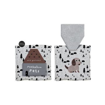 Wee Gallery Cloth: Peekaboo Pets