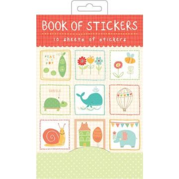 Book of Stickers: Playful Animals