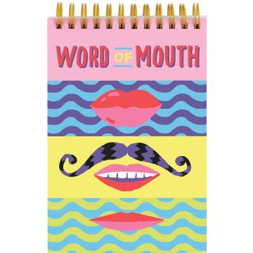 Lenticular Notepad: Word of Mouth