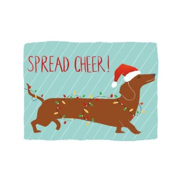 Dachshund Spread Cheer