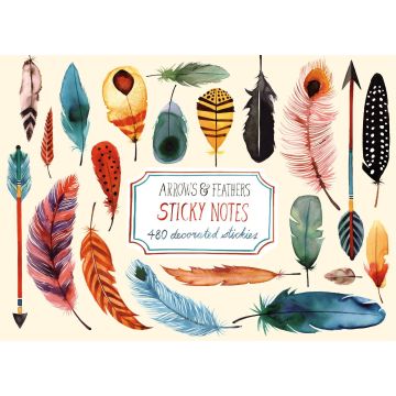 Arrows & Feathers - Sticky Notes