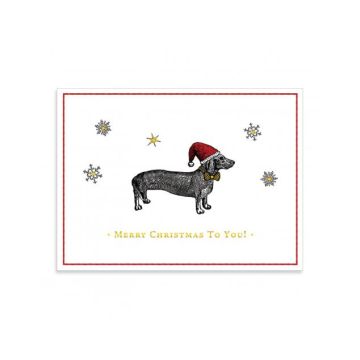 Alice Scott Christmas Dachshund