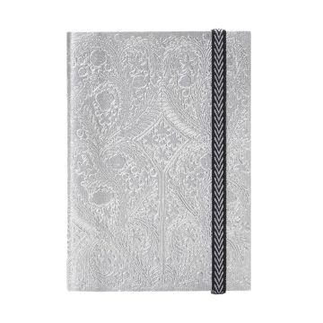 Silver Paseo A5 Notebook