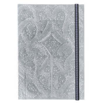 Silver Paseo B5 Notebook