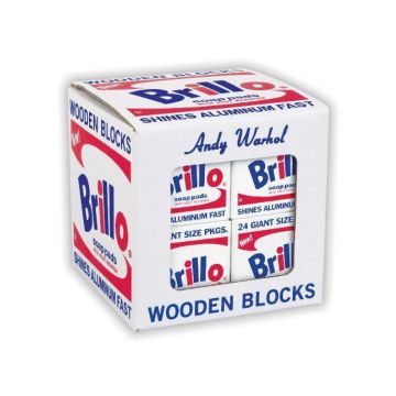 Andy Warhol Brillo Wooden Blocks