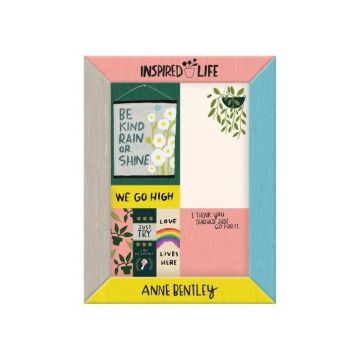 Anne Bentley Inspired Life Desktop Sticky Notes Box