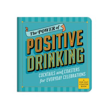 The Power of Positive Drinking Coaster Book