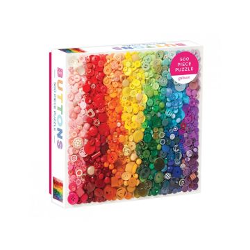 Rainbow Buttons 500 pc Puzzle