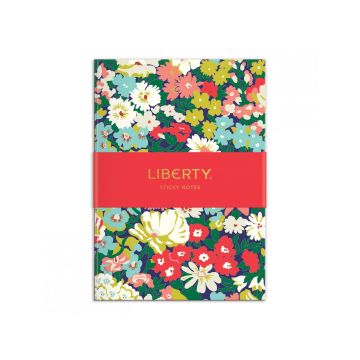 Floral Sticky Notes Hard Cover Book