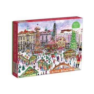 Puzzle -1000 piece: Michael Storrings Christmas Market