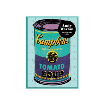 Greeting Card Puzzle: Andy Warhol: Soup Can