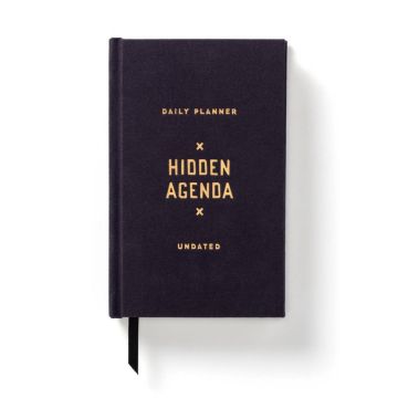 Daily Undated Planner: Hidden Agenda