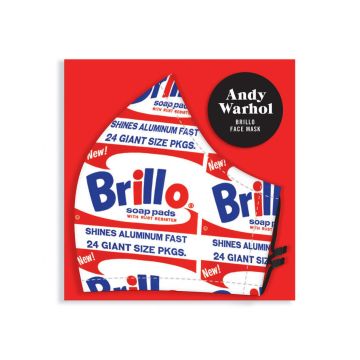 Andy Warhol Brillo Face Mask