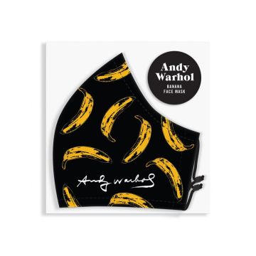 Andy Warhol Banana Face Mask