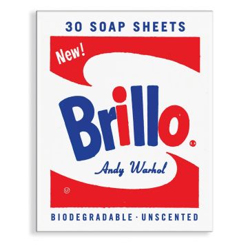 Soap Sheets: Andy Warhol Brillo Soap Sheets