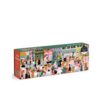 1000 Piece Panoramic Puzzle: Fall Parade