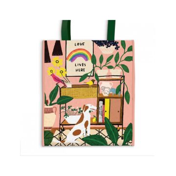 Reusable Tote: Love Lives Here