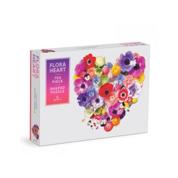 750 Piece Shaped Puzzle - Flora Heart