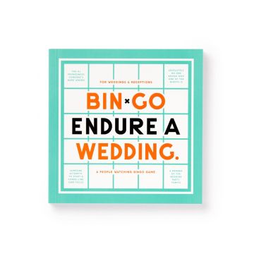 Bin-go Endure a Wedding Bingo Book