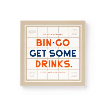 Bin-go Get A Few Drinks Bingo Book