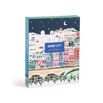 Snowy City Paint by Number Kit