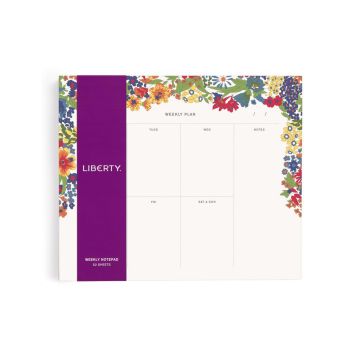 Liberty Margaret Annie Weekly Notepad