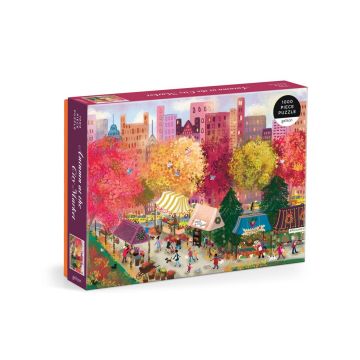 Puzzle 1000 Pieces: Joy Laforme Autumn at the City Market